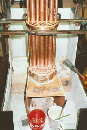 part silver soldered boiler